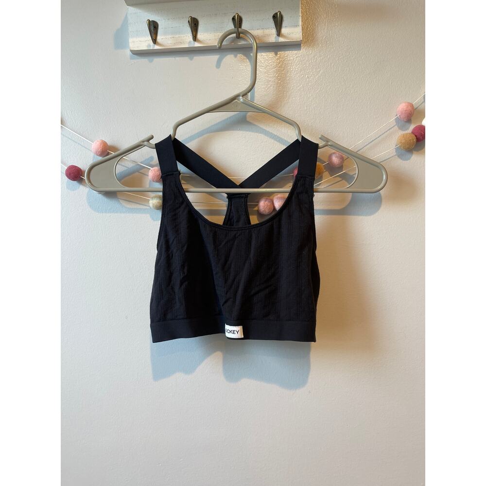 Jockey Black Soft Medium Sports Bra